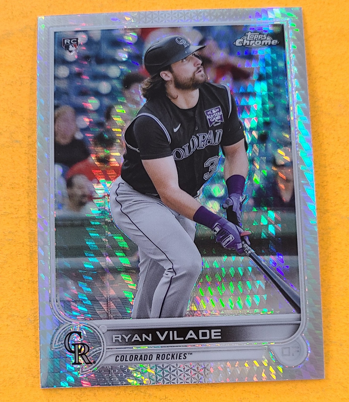 2022 Topps Chrome #85 Ryan Vilade Prism Refractor RC