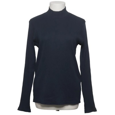 Uniqlo, Rollkragenpullover, Größe: L, Blau, Baumwolle/Elasthan, Streifen #Sfi