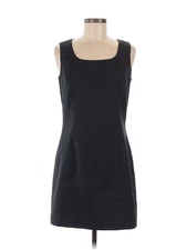 Ingenuity Women Black Casual Dress 6