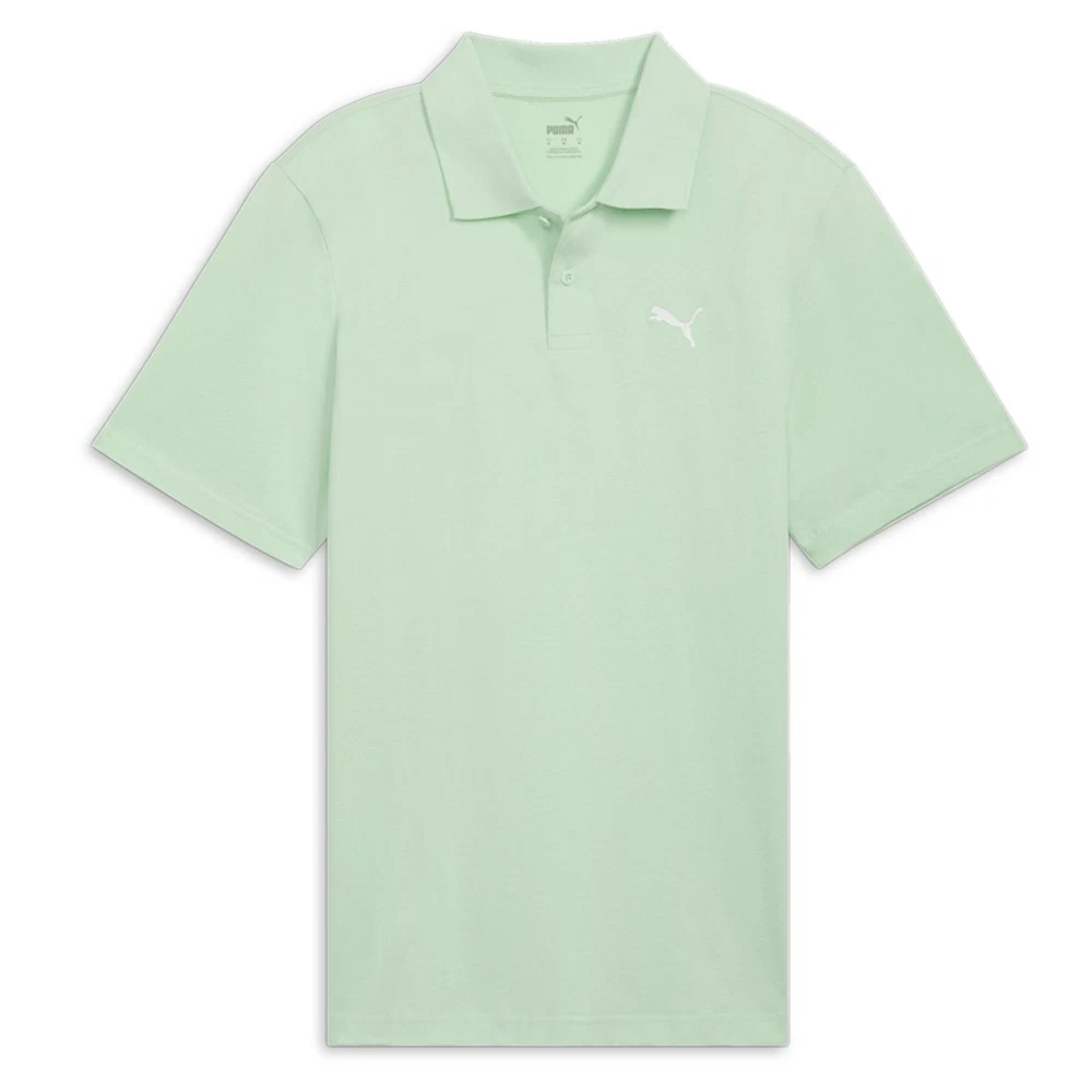Polo PUMA Essentials maglia manica corta uomo verde casual 67910588