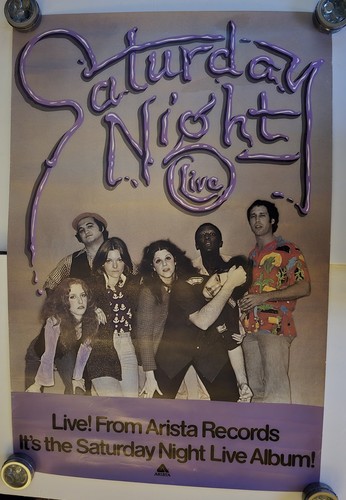 1976 Promo Poster Saturday Night Live Comedy S.T. On Arista - Picture 1 of 23