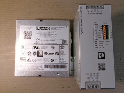 Phoenix Contact QUINT4-PS/1AC/24DC/10 24V 10 Amp DIN Rail Power Supply FLAW #85