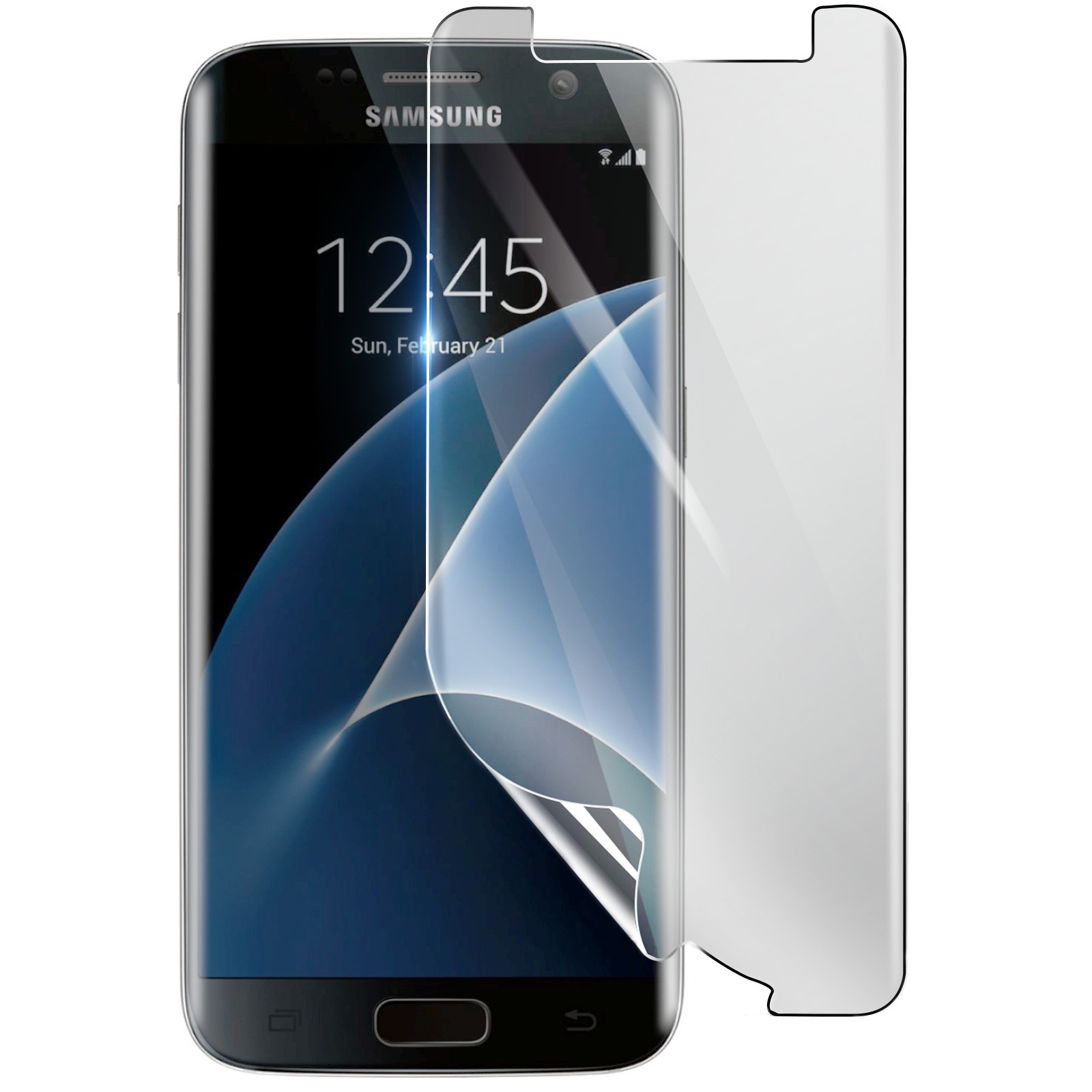 Film hydrogel anti-choc pour Galaxy S7 3mk transparent protection ecran