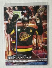 Elias Pettersson #C-38 2025-26 Upper Deck UD Canvas Vancouver Canucks