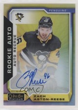 2018-19 O-Pee-Chee Platinum Rainbow Color Wheel Zach Aston-Reese #R-ZA Auto b0v