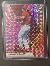 2021 Panini Mosaic FOTL Pink Swirl Mosaic Prizm7/10 Tommy Edman #150