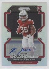 2021 Panini Prizm Rookie Silver Prizm Auto Rondale Moore #347 Auto ib6