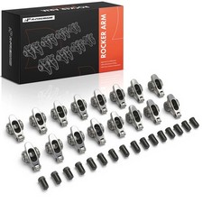 A-premium 16x 17-4ph Roller Rocker Arms For Chevy Sbc 350 1.6 Ratio 716 Inch