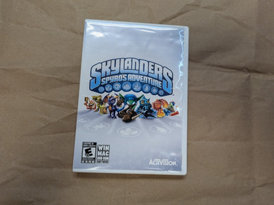 Skylanders Spyro's Adventure DVD-Rom (Windows/Mac) (No Manual)