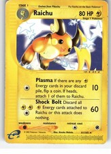 Raichu 61/165 Rare Expedition Base Set Pokemon Heavily Played on eBay