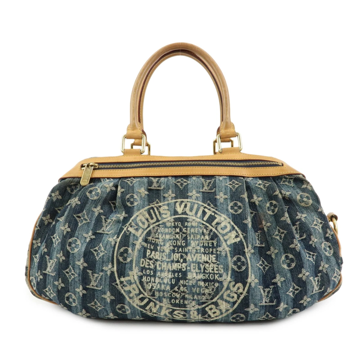 Preços baixos em Exterior de brim Louis Vuitton Grande Bolsas