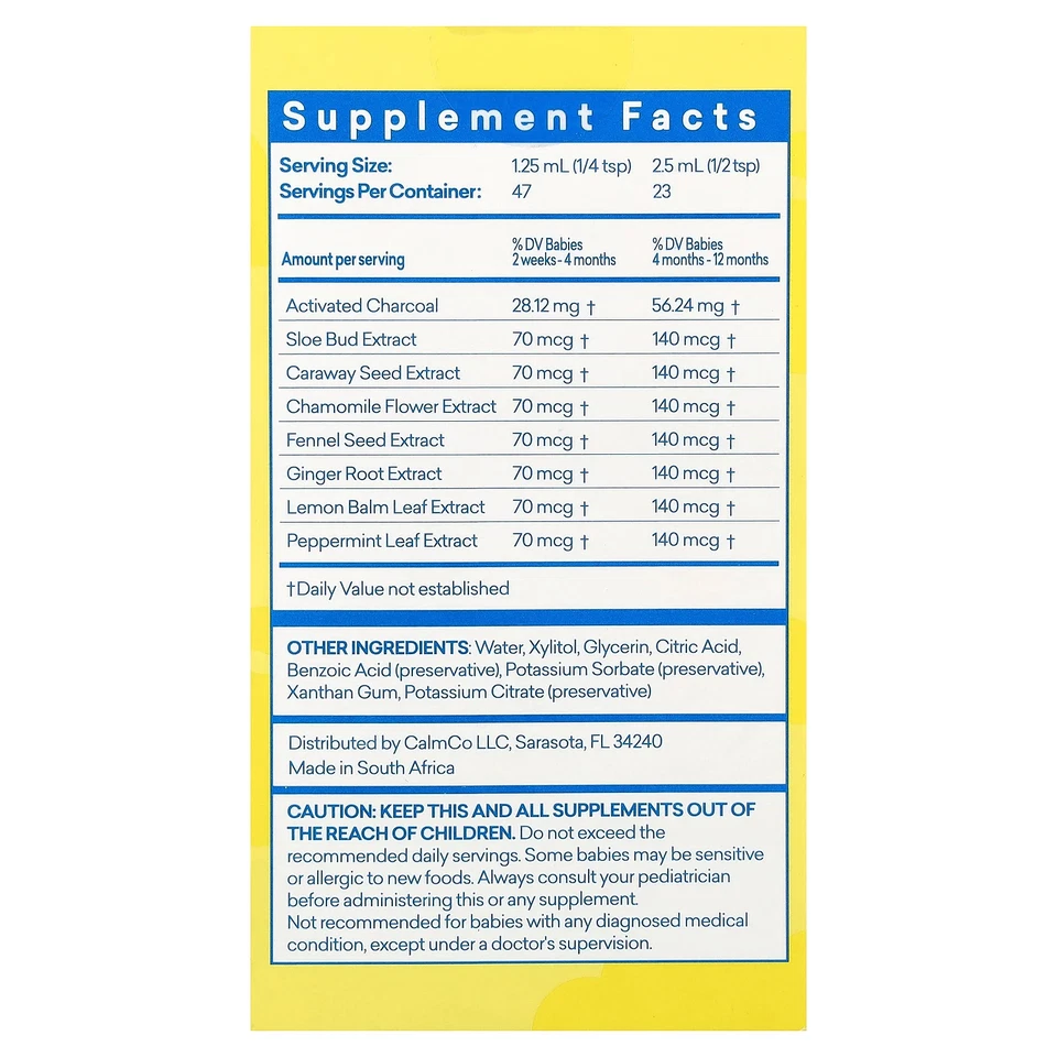 Cólicos, gases y molestias, 2 fl oz (59 ml) Foto 2 de 4