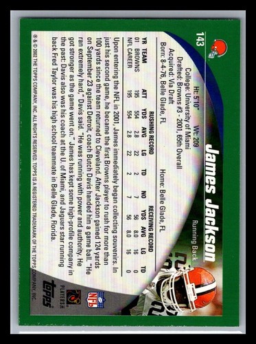 2002 Topps Football # 1 - 200 - Pick Your Card! - Picture 286 of 400