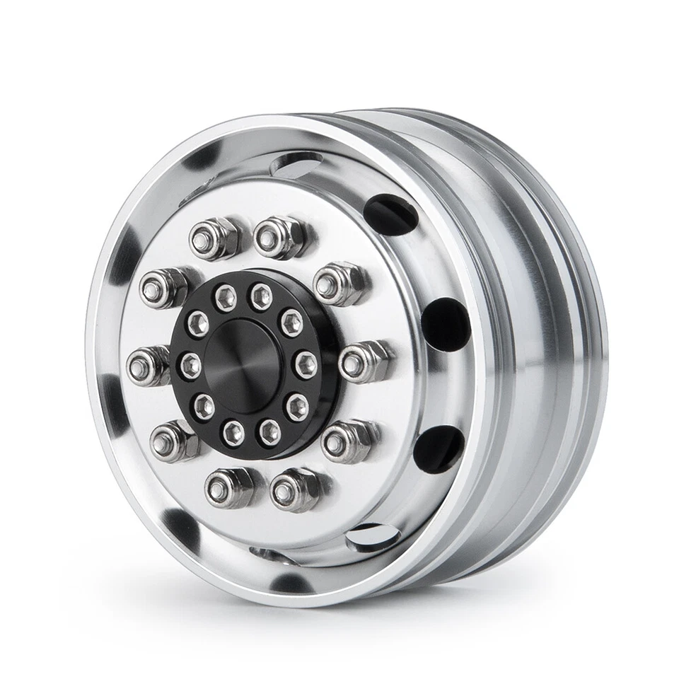 Vorderseite Rückseite Felgen Reifen Für 1/14 RC TAMIYA Tractor Truck RC Cars - Bild 2 von 4