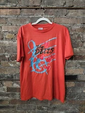 Vintage The Dells Red T Shirt Rnb Soul Tee A Heart Is A Home For Love 1991 XL