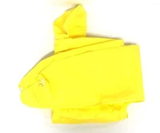 Kimberly-Clark KleenGuard Large Yellow A70 Hooded Coverall 09813 [Lot of 4] NOS