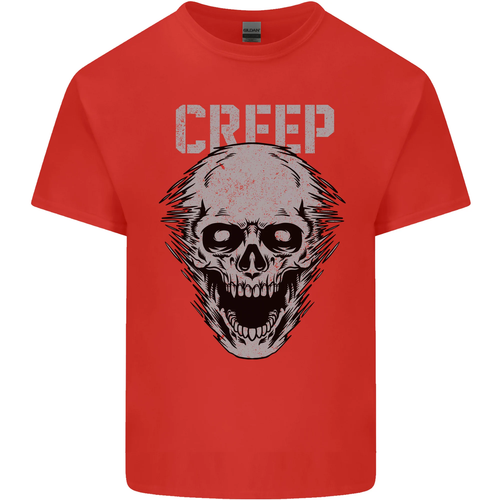 T-shirt uomo gothic teschio per appassionati di rock e metal_voghion.com