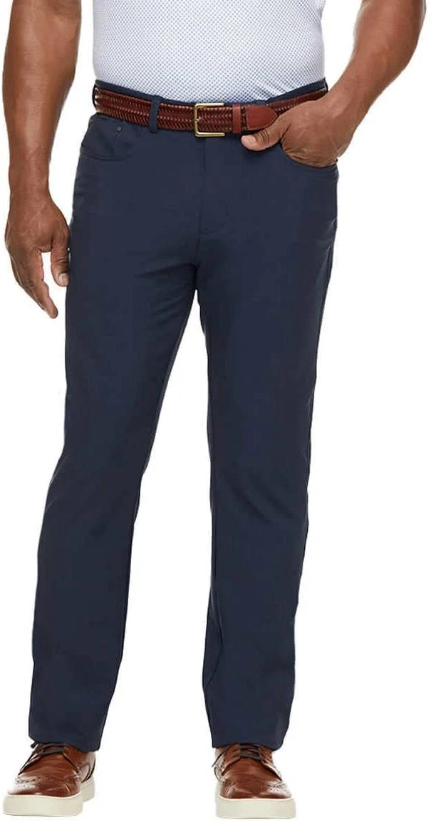 Greg Norman Men’s Stretch Performance Pant, Blue, Size 32X34