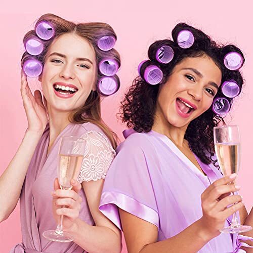 Jumbo Hair Rollers Self Grip Hair Curlers for Long Hair 28Pcs Large Hair Roller eBay