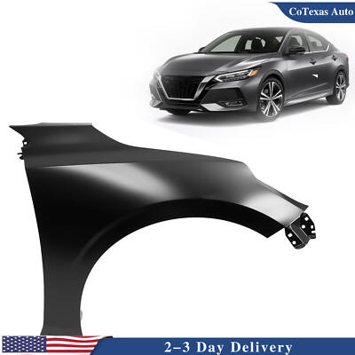 Primed Front Passenger Side Fender For 2020-2021 Nissan Sentra