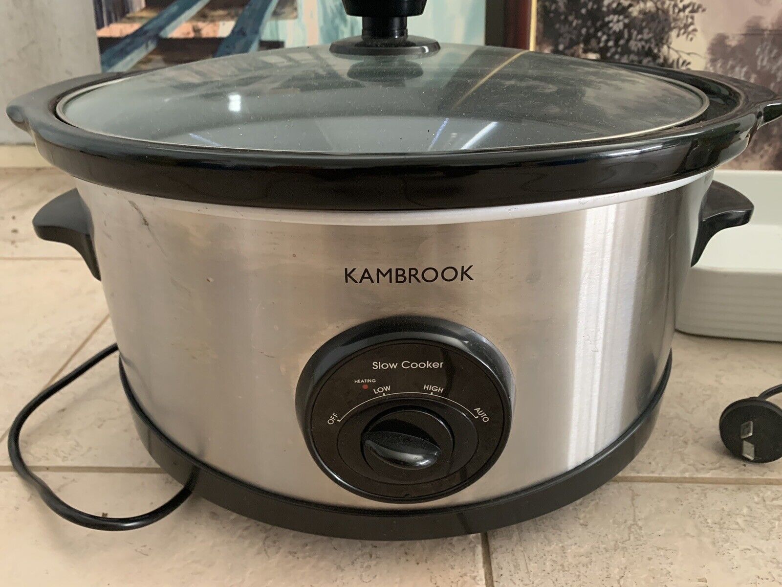 Kambrook KSC110 World of Flavours 4.5L Slow Cookers Never Used!