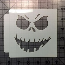 Scary Face Stencil 101