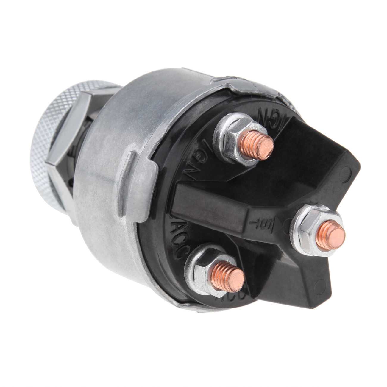 12V Universal Ignition Switch 2 Keys 4 Position On Off Start ACC For