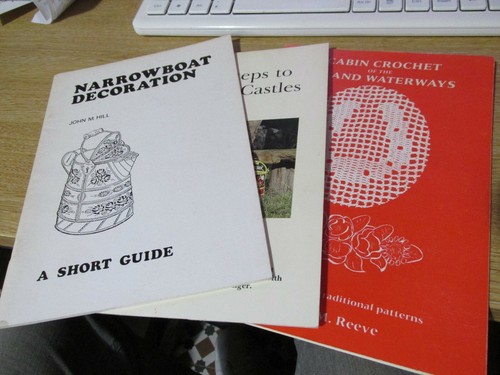 3x Vintage Bookletss Re Narrowboat Decoration - Picture 2 of 6