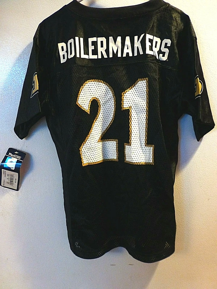 Purdue Boilermakers Niño Jersey # 21 Talla Niño Grande 12-14 Nuevo Con Etiquetas Foto 2 de 4