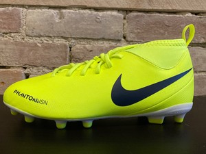neon soccer cleats