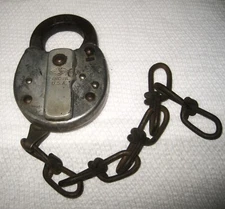 Obsolete PRR PADLOCK, Made in Lanc. PA USA NO KEY