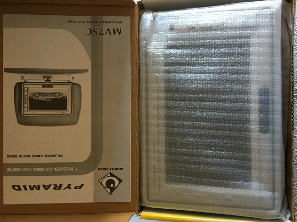 Pyramid 7" Widescreen LCD Mobile Video Monitor with Unniversal Mount, MV7SC,  - Image 2 of 4