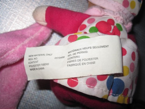 POUPEES DOUDOU COROLLE 2008 ROBES POIS RARE PAIRE JUMELLES TRES BON ETAT SOS ? - Picture 2 of 3