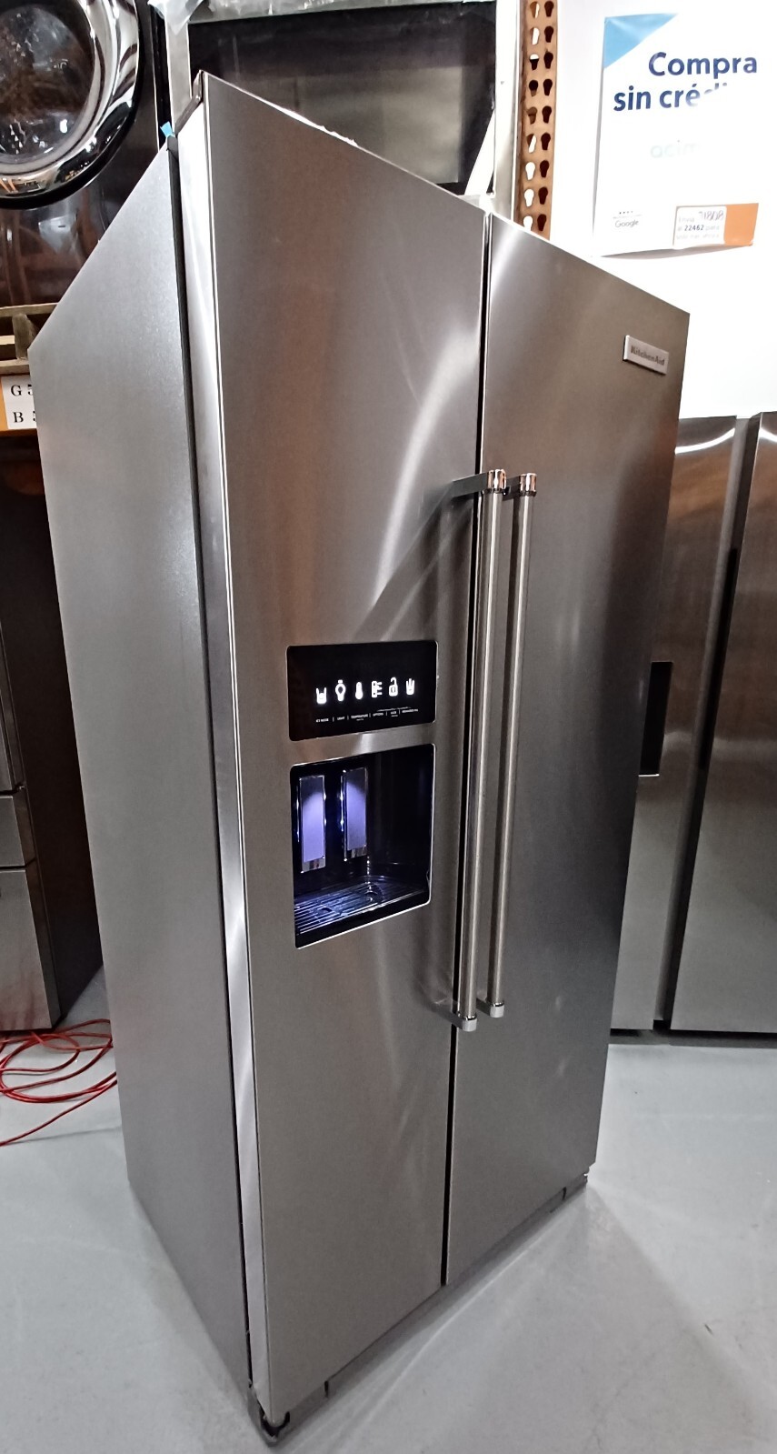 KitchenAid KRSC703HPS 22.6 Cu.Ft. CounterDepth SidebySide SS