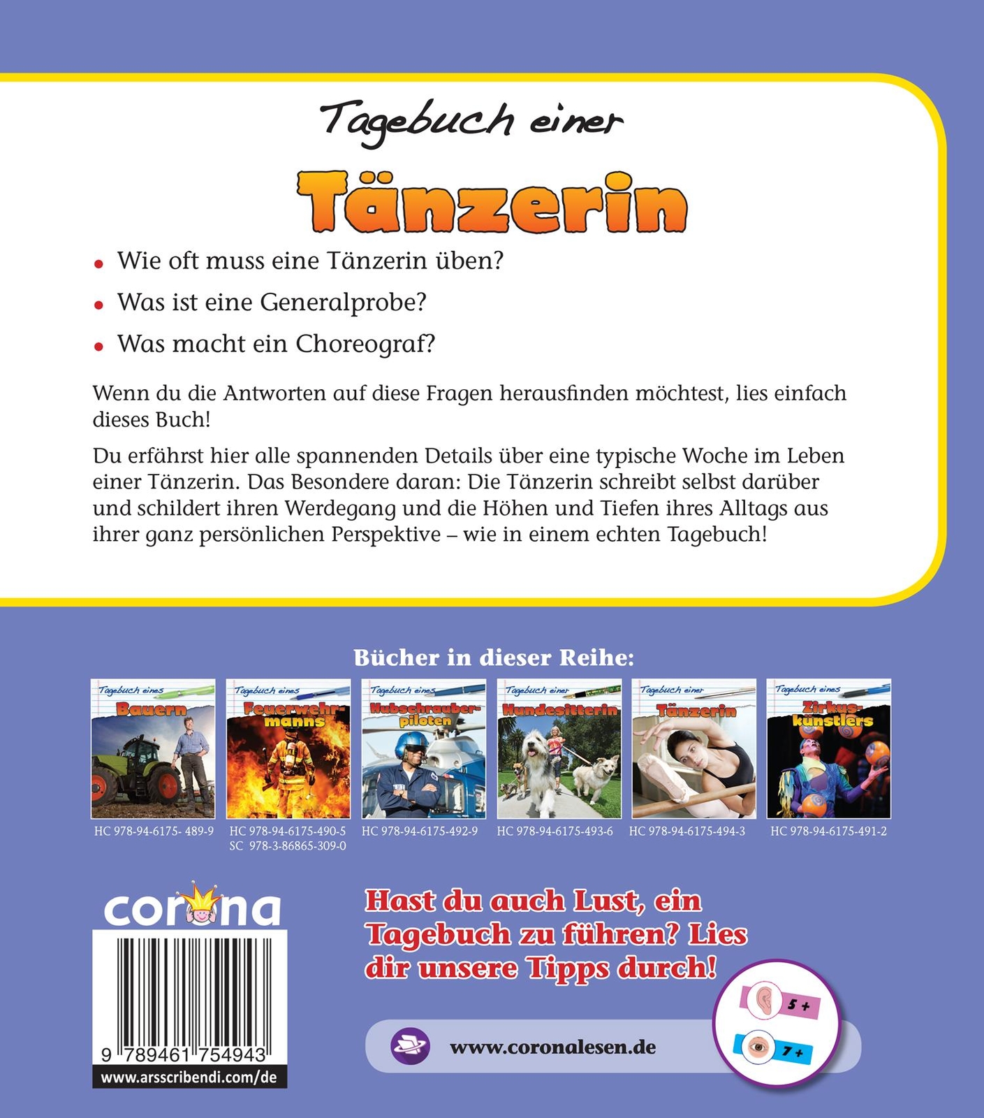 Thumbnail - Tagebuch Einer Tänzerin, Angela Royston