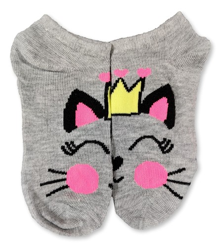 Girls Medium Fits Shoe Size 10.5-4 Socks Unicorn Cat Pig Narwhal Fox 10-Pair Fun - Picture 4 of 5