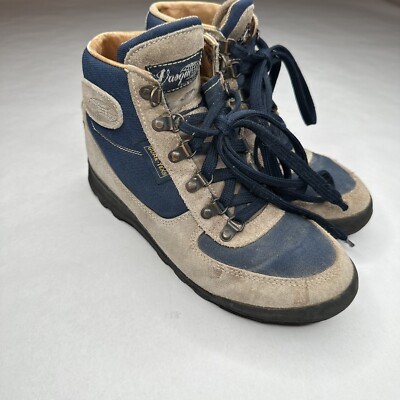 Vasque Mens? Boots 8.5 M Blue Gore-Tex Blue Lace Up Outdoor Hiking Boots VTG 80s Vasque Mens? Boots 8.5 M Blue Gore-Tex Blue Lace Up Outdoor  main image 3