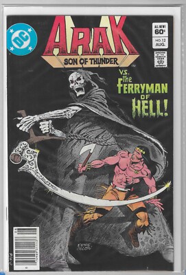 Arak #12 Son Of Thunder DC Comics 1982 Newsstand Colon Reader Copy