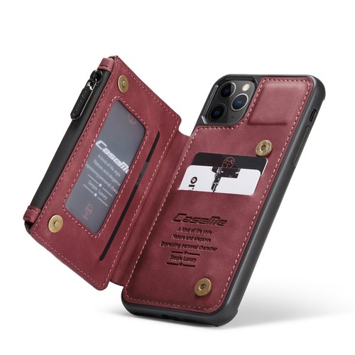 CaseMe Leather Flip Wallet Case Card Slots Stand Cover for iPhone and Samsung - Picture 10 of 11
