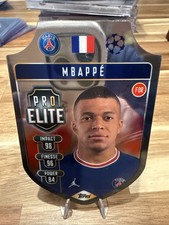 21-22 Topps Match Attax Chrome Pro Elite Die-Cut Shields Kylian Mbappe #SH 10