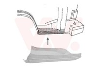 Van Wezel Einstiegblech Rechts (5870102) FüR Vw Transporter T3 | TüRschweller,
