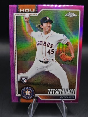 2026 Topps Chrome Tatsuya Imai RC Pink Refractor #/250 Huston Astros Rookie