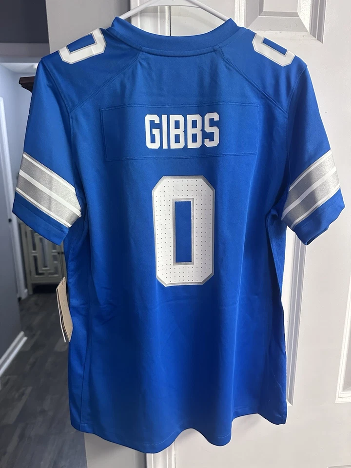 Detroit Lions Jahmyr Gibbs Nike Jersey NWT Size Women’s Large - Image 2 of 4