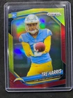2025 Panini Prizm Football Red and Yellow Tre Harris #371