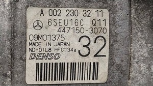 A0022303211 klimakompressor MERCEDES CLASE C W204 BERLINA 320 CDI 2007 302498