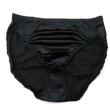 NEW Unbranded TRUE VINTAGE 90s Second Skin Shiny Satin High Cut Brief Panty XL