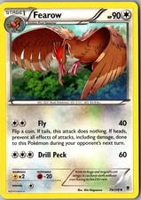 Fearow 79/119 Uncommon XY - Phantom Forces LP Pokemon Card