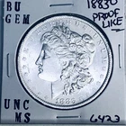 1883 O BU GEM MORGAN SILVER DOLLAR UNC MS+++ U.S. MINT RARE COIN 6423
