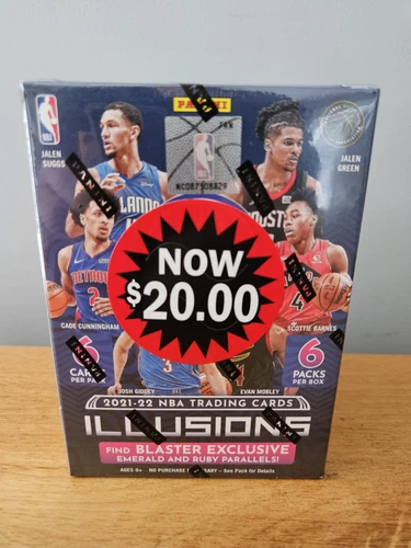 2021-22 Panini Illusions Basketball Factory Sealed Blaster Box NBA 