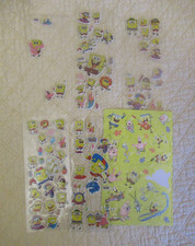 SpongeBob SquarePants Sticker Sheets 6-Set Scrapbooking, Crafts More